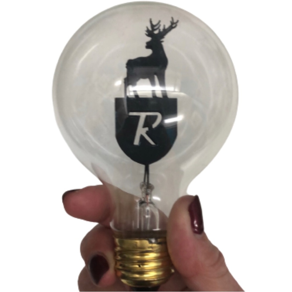SET OF 2 LIGHT BULBS FROM RALEIGH HOTEL MIAMI • 3/5 WATT • NIB